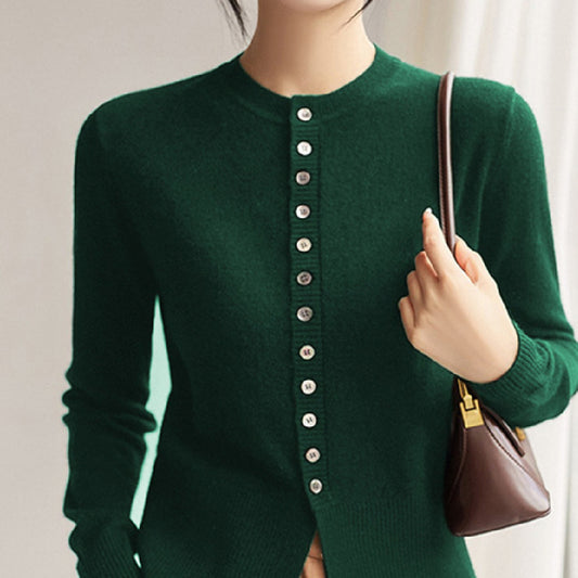 Cardigan Ajusté en Cachemire