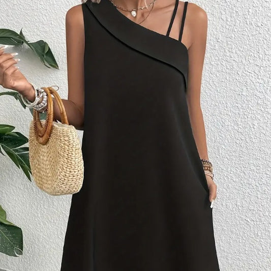 Robe Élégante Sans Manches